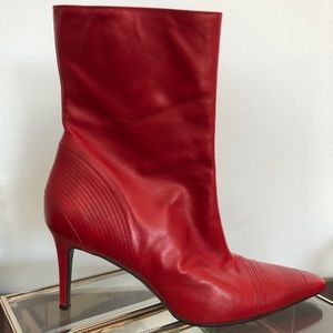 Antonio Melani Red Style Karli Hi Heeled Boot